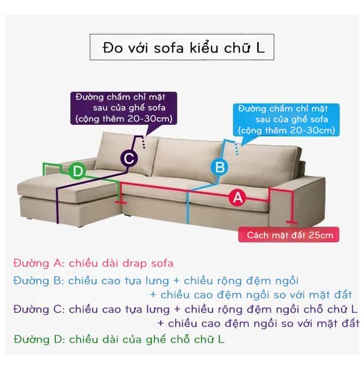 Drap bọc ghế sofa Chenille trơn viền ren thỏ túi YY1801 22