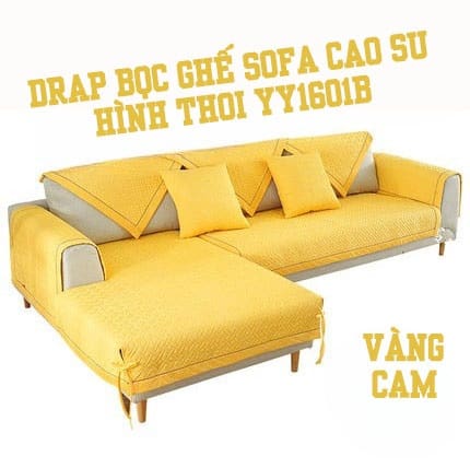 Drap bọc ghế sofa cao su hình thoi YY1601B 3