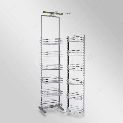 Tủ đồ khô khay nan 6 tầng cánh mở Garis GS6E