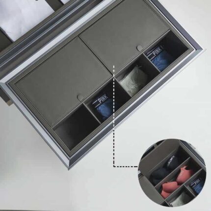 5 giải pháp lưu trữ thông minh cho tủ quần áo 50