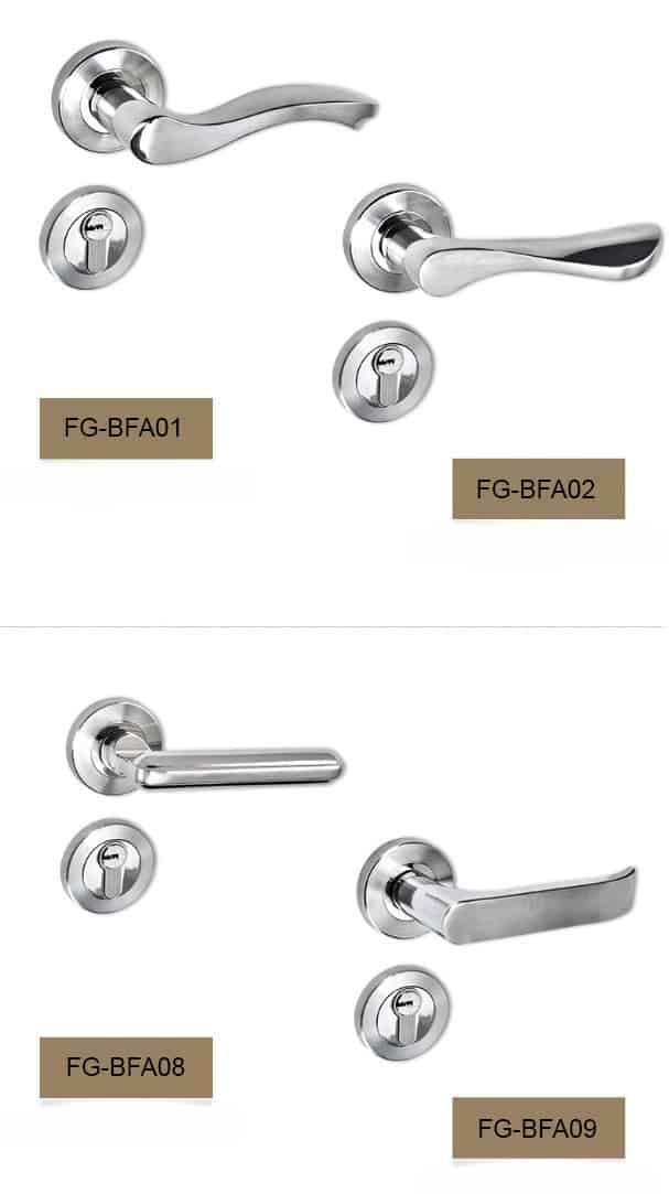 Khóa cửa bằng inox cao cấp FG-BFA 9