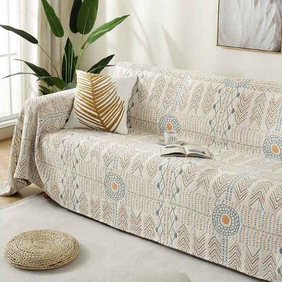 Tấm phủ ghế sofa cotton phong cách Bohemian YY1556 1