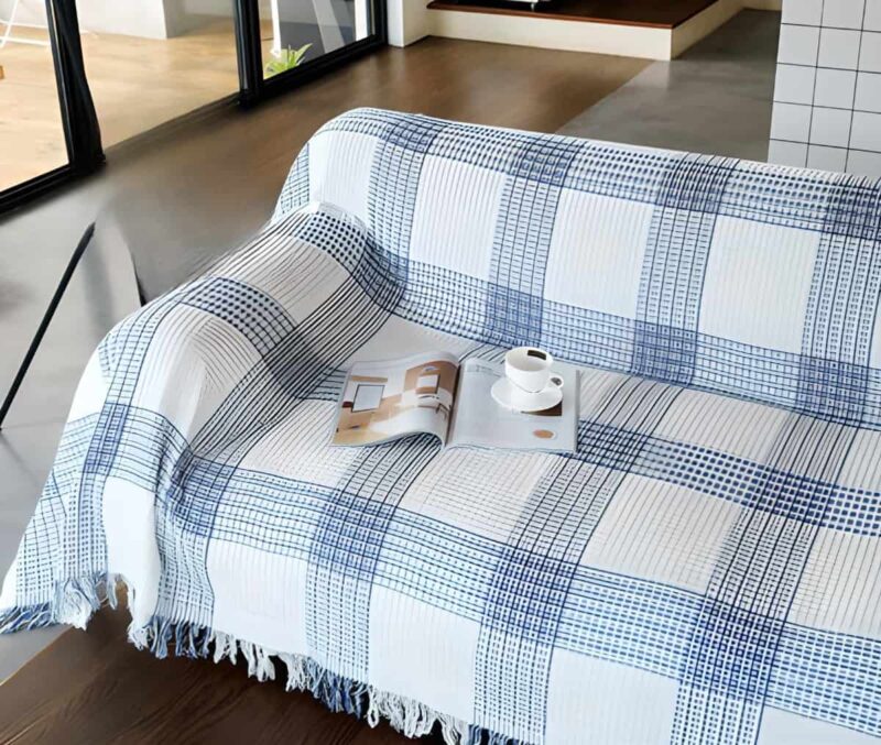 Tấm phủ ghế sofa hoạ tiết Waffle YY1402A 1