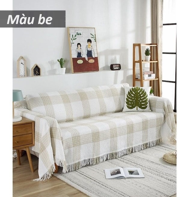Tấm phủ ghế sofa hoạ tiết Waffle YY1402A 26