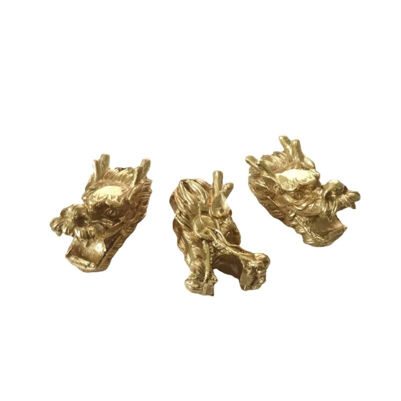 Tay nắm tủ đồng thau biểu tượng đầu rồng SBD5872 5