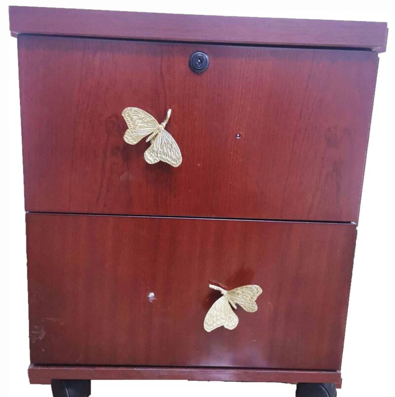 Tay nắm tủ đồng thau bướm đậu cành khô SBD8336 6