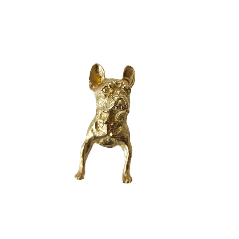 Tay nắm tủ đồng thau đầu đuôi chó Pitbull SBD9132 2