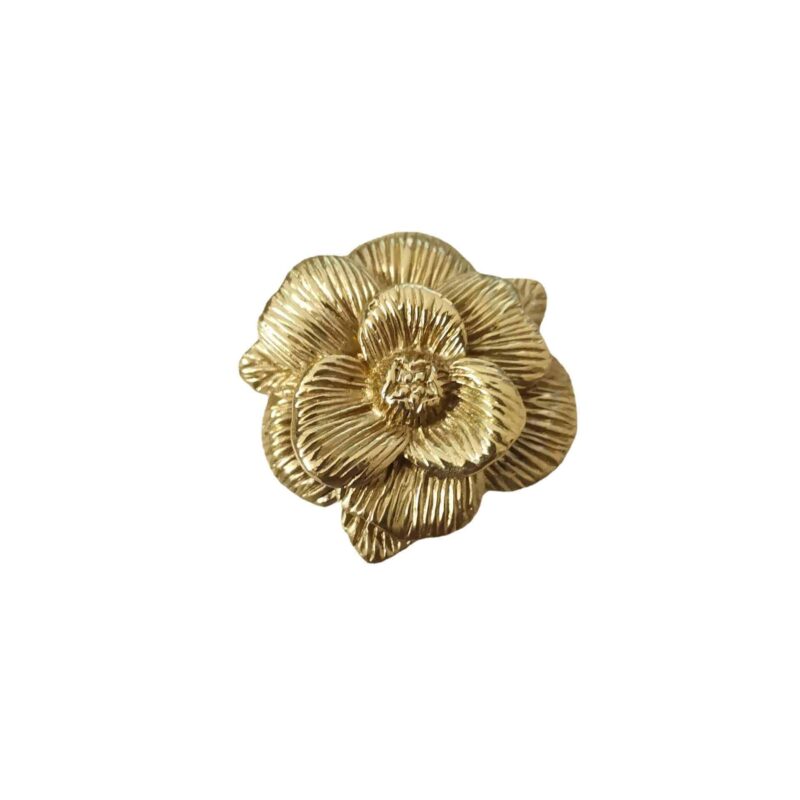 Tay nắm tủ đồng thau đoá hồng lãng mạn SBD3217 5