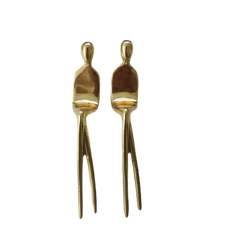 Tay nắm tủ đồng thau hình người suy tư SBD5787 5