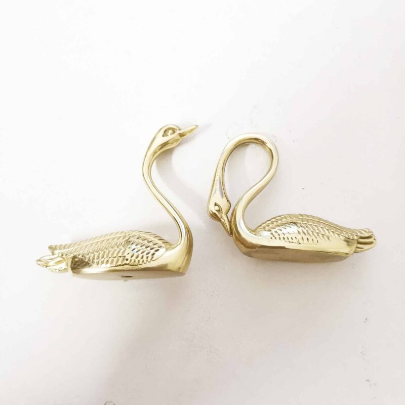 Tay nắm tủ đồng thau hình thiên nga SBD8877 1