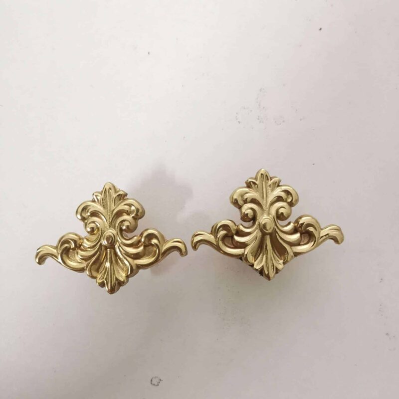 Tay nắm tủ đồng thau hoa văn tráng lệ SBD5034 11