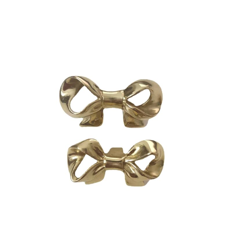Tay nắm tủ đồng thau nơ bướm thanh lịch SBD6662 4
