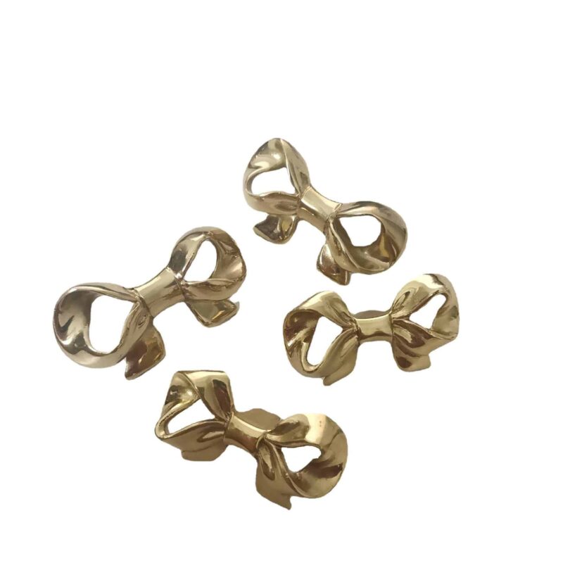 Tay nắm tủ đồng thau nơ bướm thanh lịch SBD6662 6