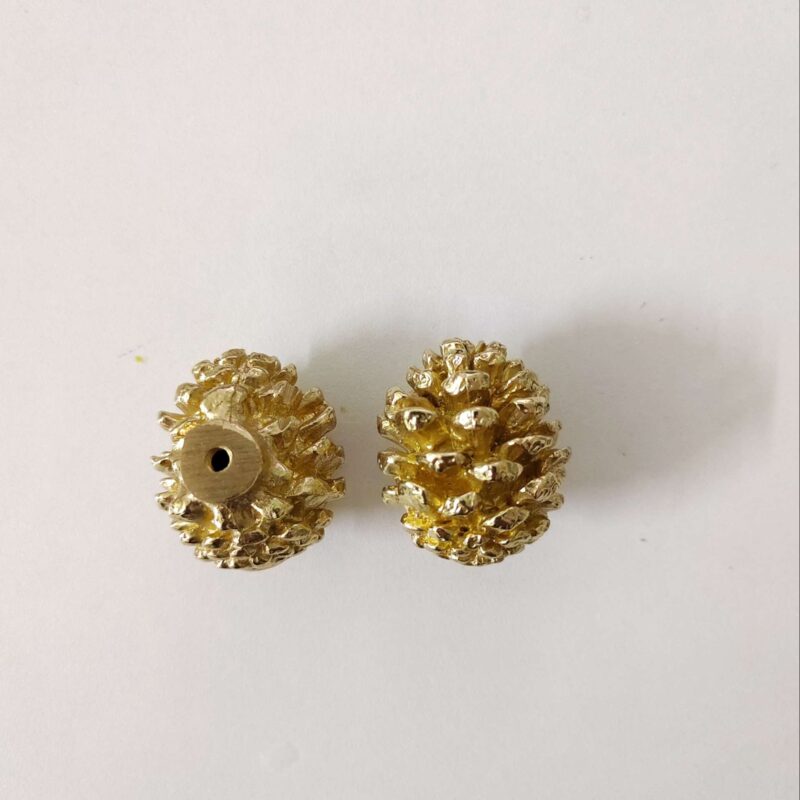 Tay nắm tủ đồng thau quả thông sang trọng SBD1091 7