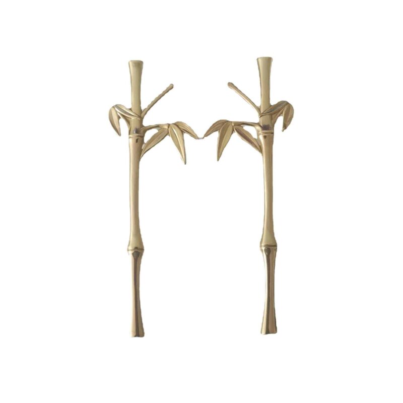 Tay nắm tủ đồng thau thân trúc khẳng khiu SBD5879 3