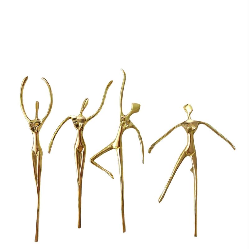 Tay nắm tủ đồng thau vũ công ballet SBD5903 6