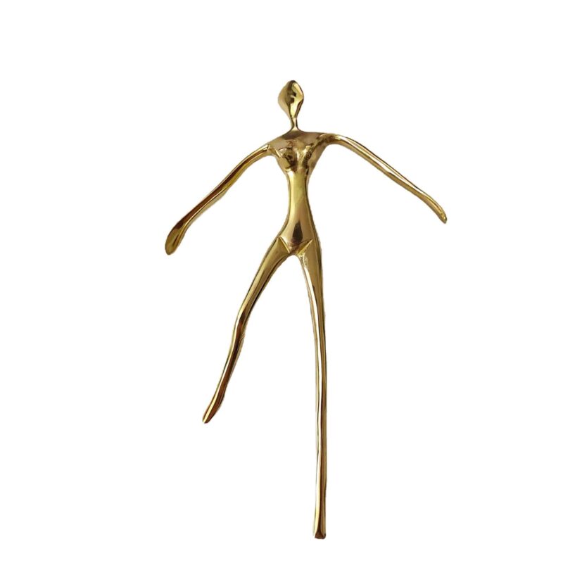 Tay nắm tủ đồng thau vũ công ballet SBD5903 2