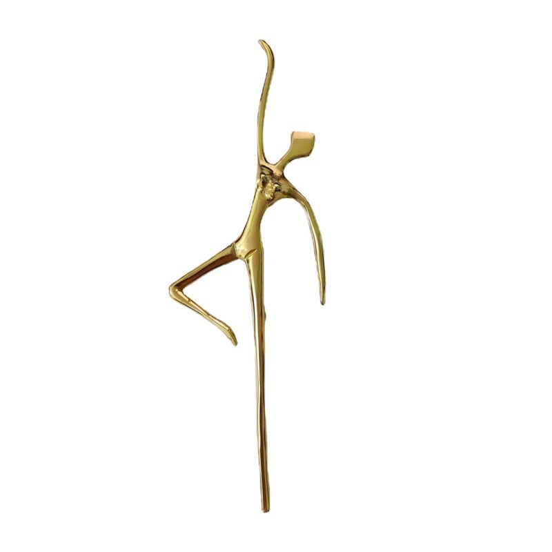 Tay nắm tủ đồng thau vũ công ballet SBD5903 5