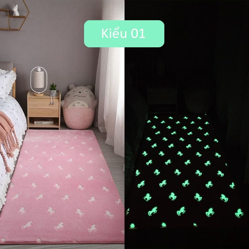 Thảm trải sàn phòng ngủ dạ quang phát sáng cho bé TBD9605 7
