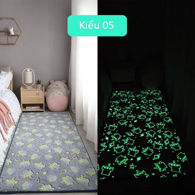 Thảm trải sàn phòng ngủ dạ quang phát sáng cho bé TBD9605 11