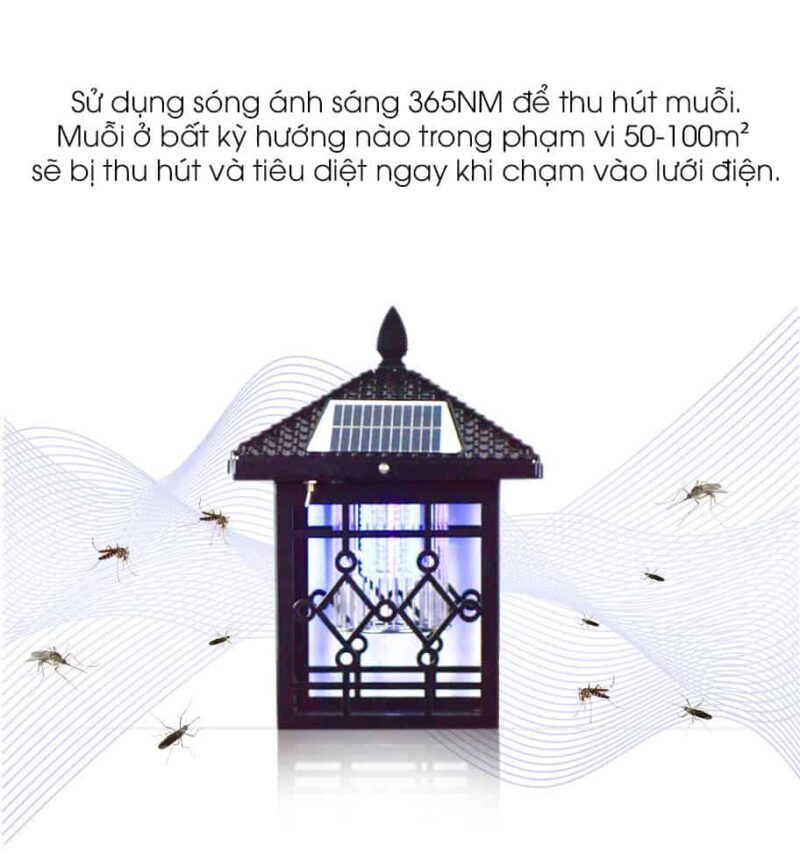 Cột đèn sân vườn chống nước, côn trùng cao cấp AL6744 5