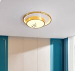 Đèn ốp trần bằng đồng siêu mỏng nhiều kiểu ZQ1256
