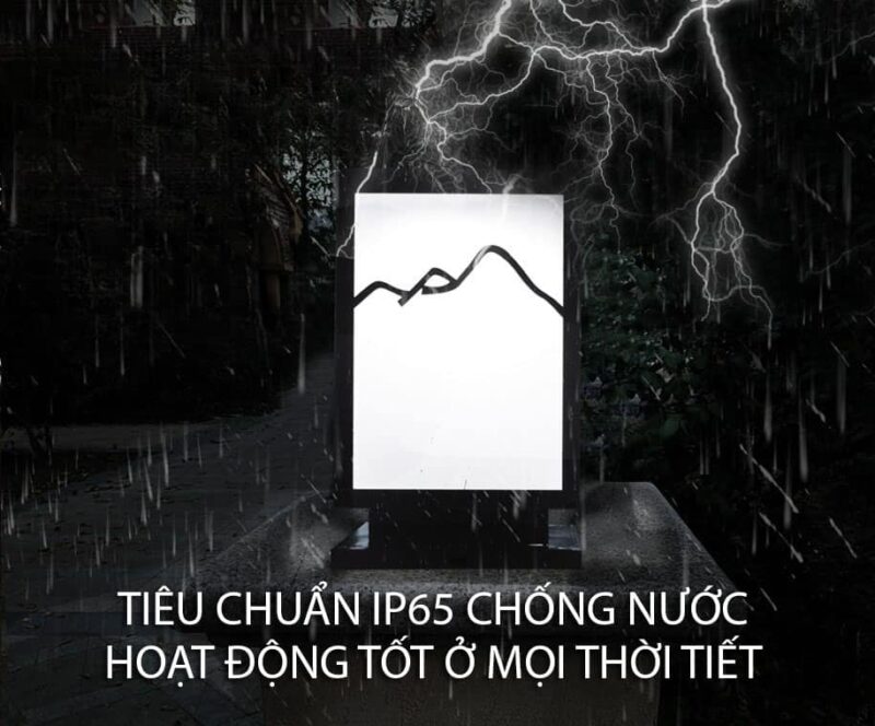 Đèn trụ năng lượng mặt trời cho sân vườn AL6697 3