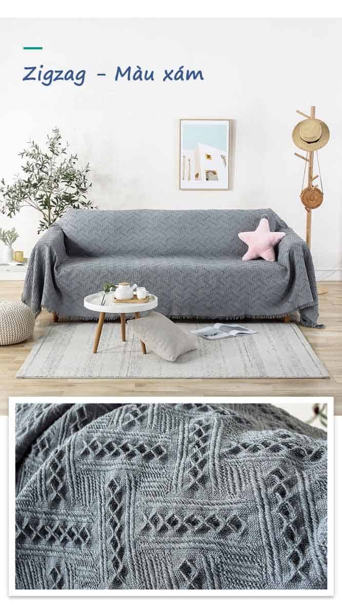 Tấm phủ ghế sofa sợi tổng hợp mềm mại YY3001 19