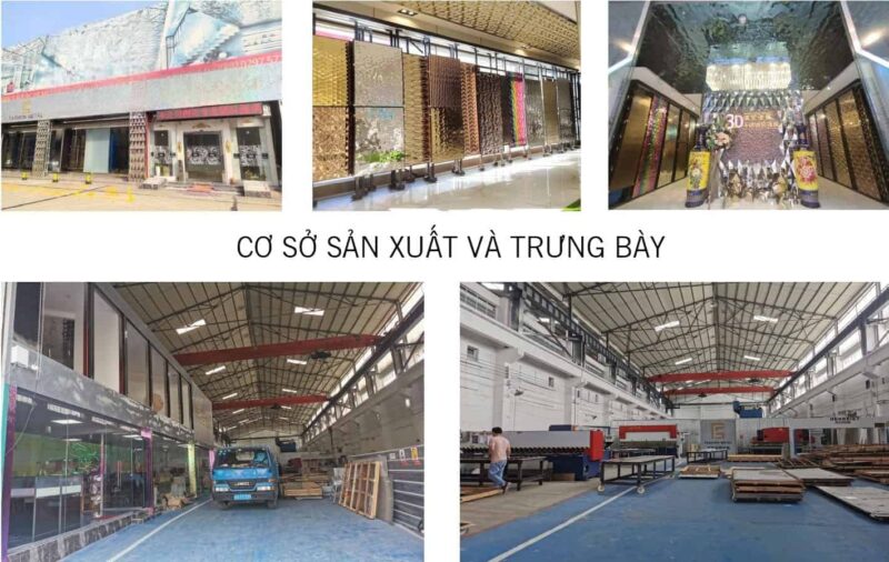 Tấm kim loại trang trí tường khách sạn FM9173 10