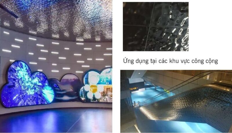 Tấm kim loại trang trí tường khách sạn FM9173 9