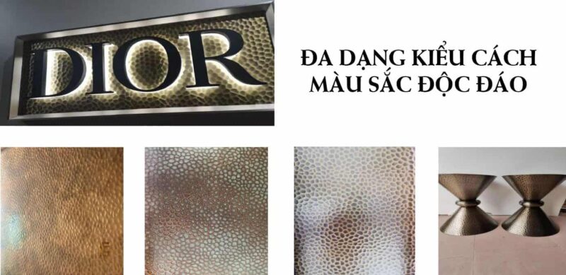 Tấm kim loại trang trí tường khách sạn FM9173 8