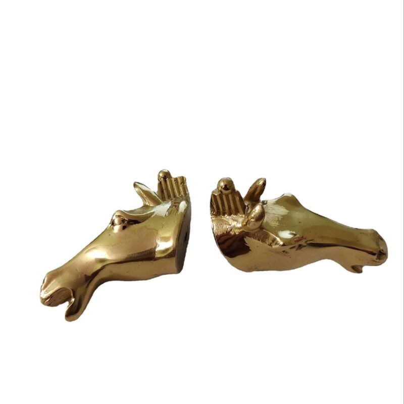 Tay nắm tủ đồng thau biểu tượng đầu ngựa SBD1368 6