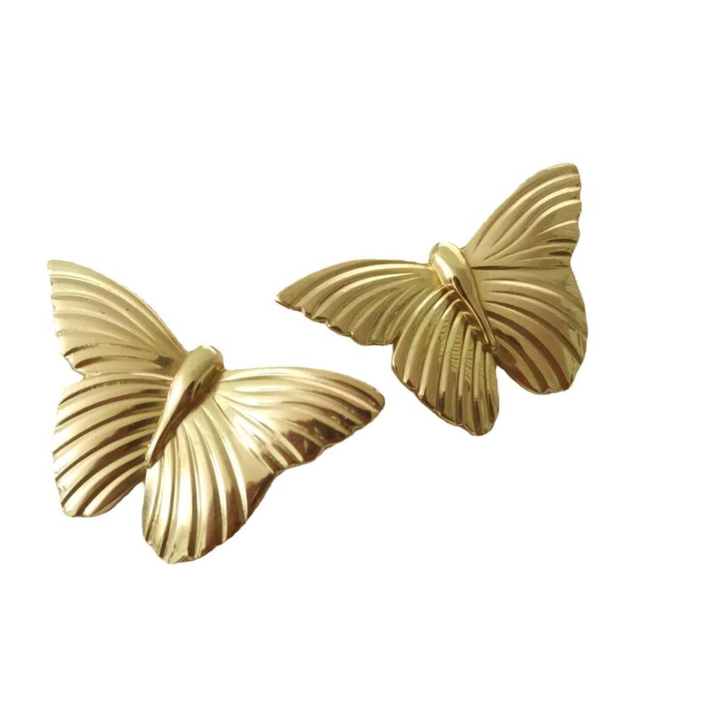 Tay nắm tủ đồng thau bướm nhỏ dễ thương SBD5458 6