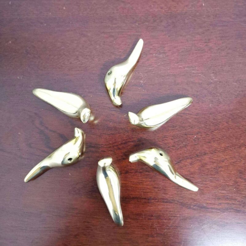 Tay nắm tủ đồng thau chim nhỏ ngó nghiên SBD5441 8