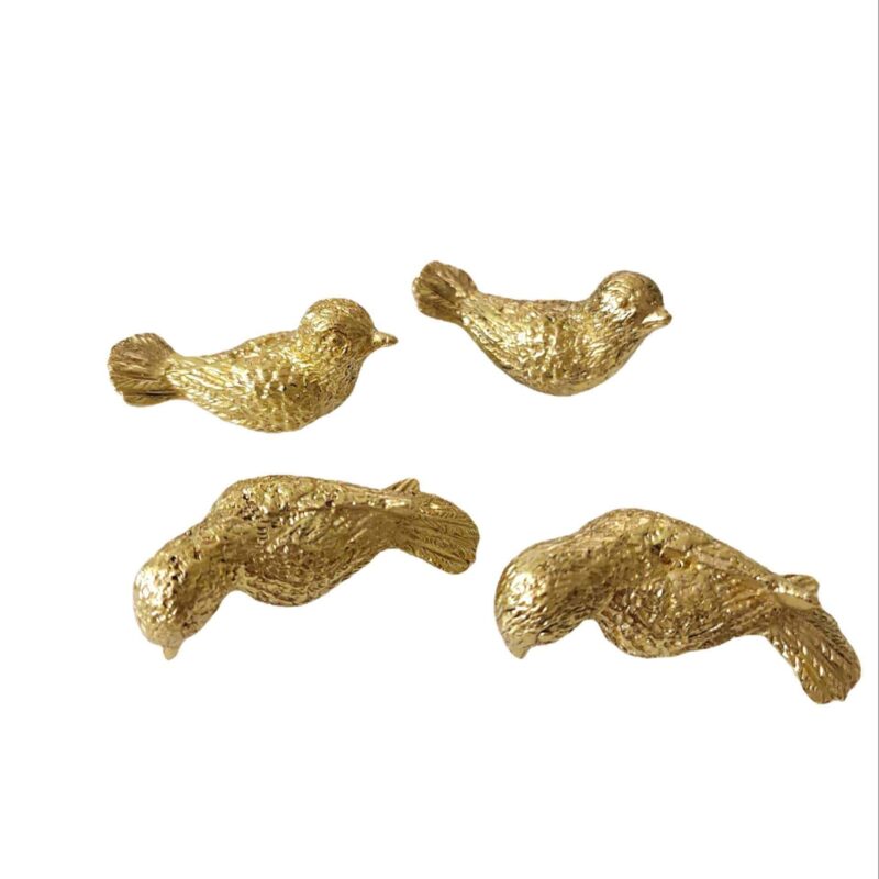 Tay nắm tủ đồng thau chim sẻ bé nhỏ SBD0203 6