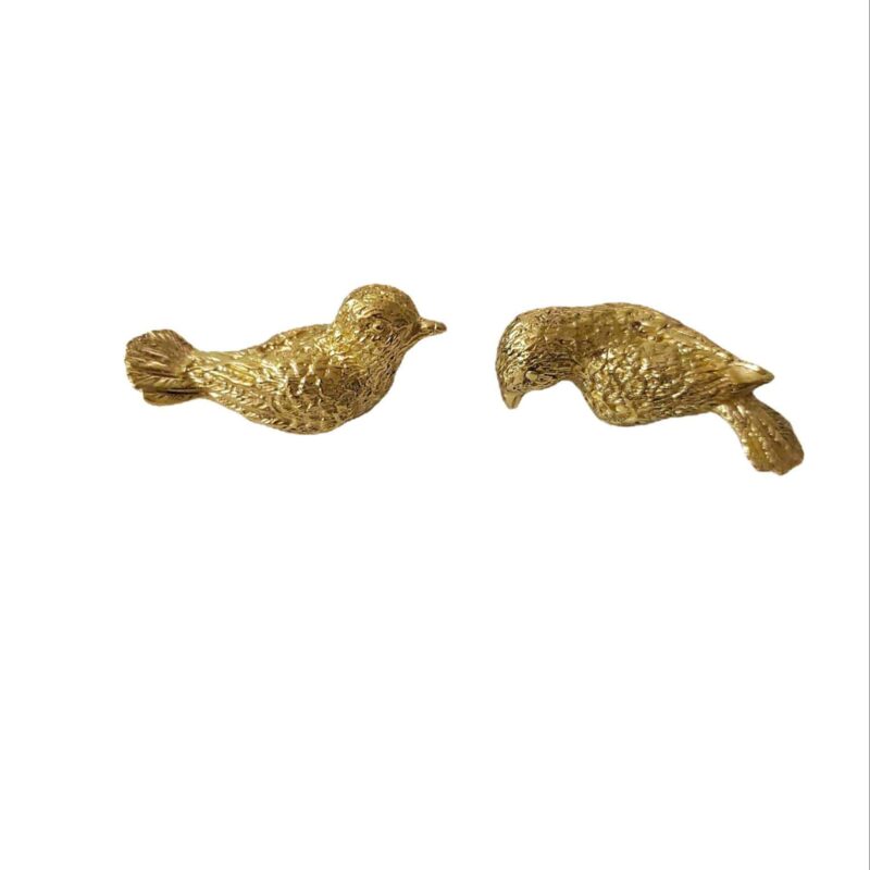 Tay nắm tủ đồng thau chim sẻ bé nhỏ SBD0203 4