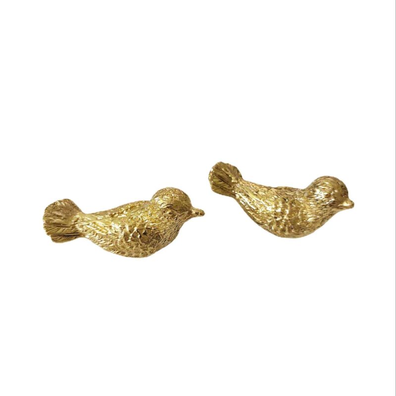 Tay nắm tủ đồng thau chim sẻ bé nhỏ SBD0203 5