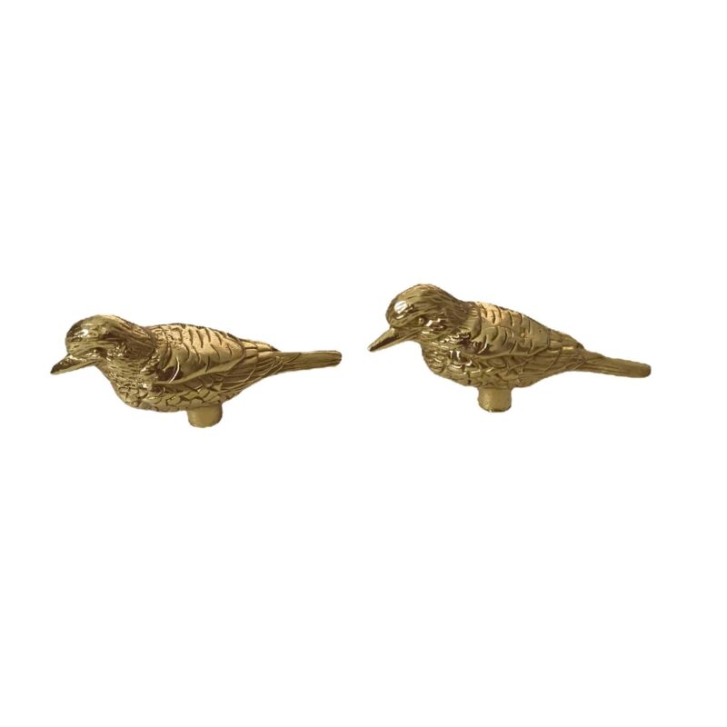 Tay nắm tủ đồng thau bé chim nhại nhỏ SBD9410 5