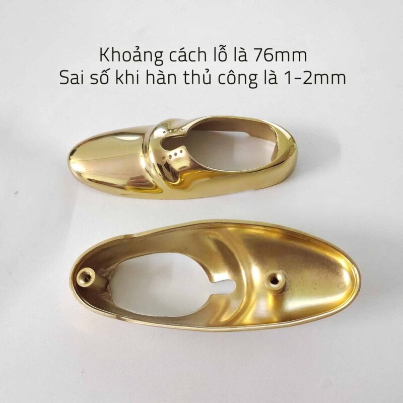 Tay nắm tủ đồng thau đôi giày tây nhỏ SBD2304 7
