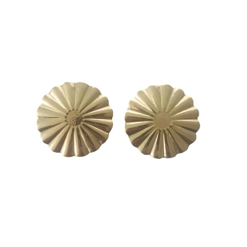 Tay nắm tủ đồng thau hình bánh hoa mai SBD3360 3