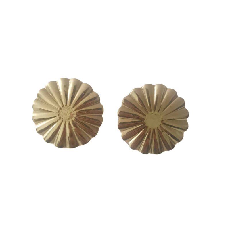Tay nắm tủ đồng thau hình bánh hoa mai SBD3360 6