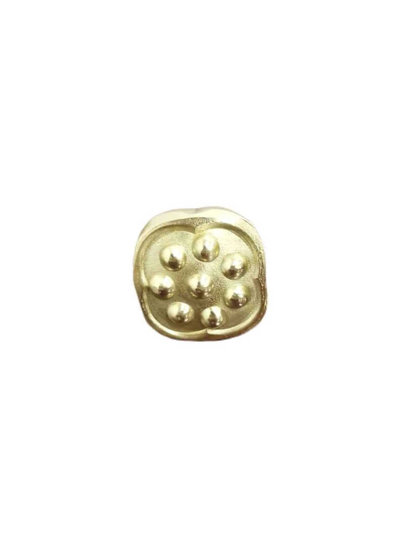 Tay nắm tủ đồng thau hoa, đài sen và mai vàng SBD1249 2