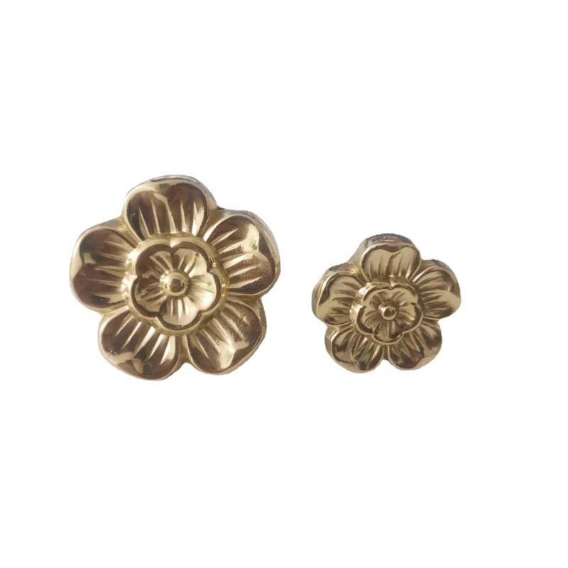Tay nắm tủ đồng thau hoa đào mỹ lệ SBD5520 6