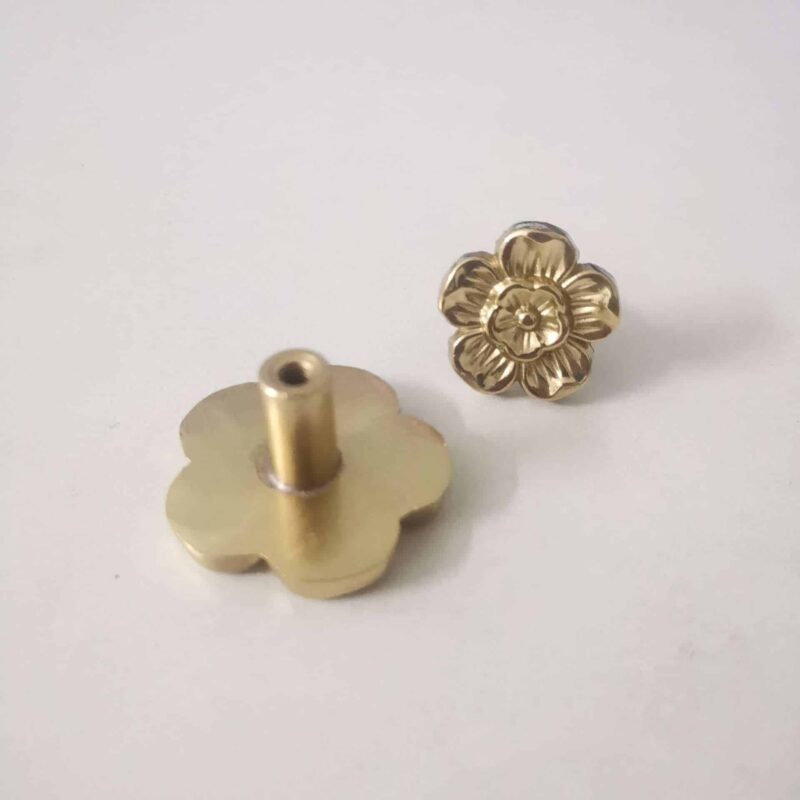 Tay nắm tủ đồng thau hoa đào mỹ lệ SBD5520 7