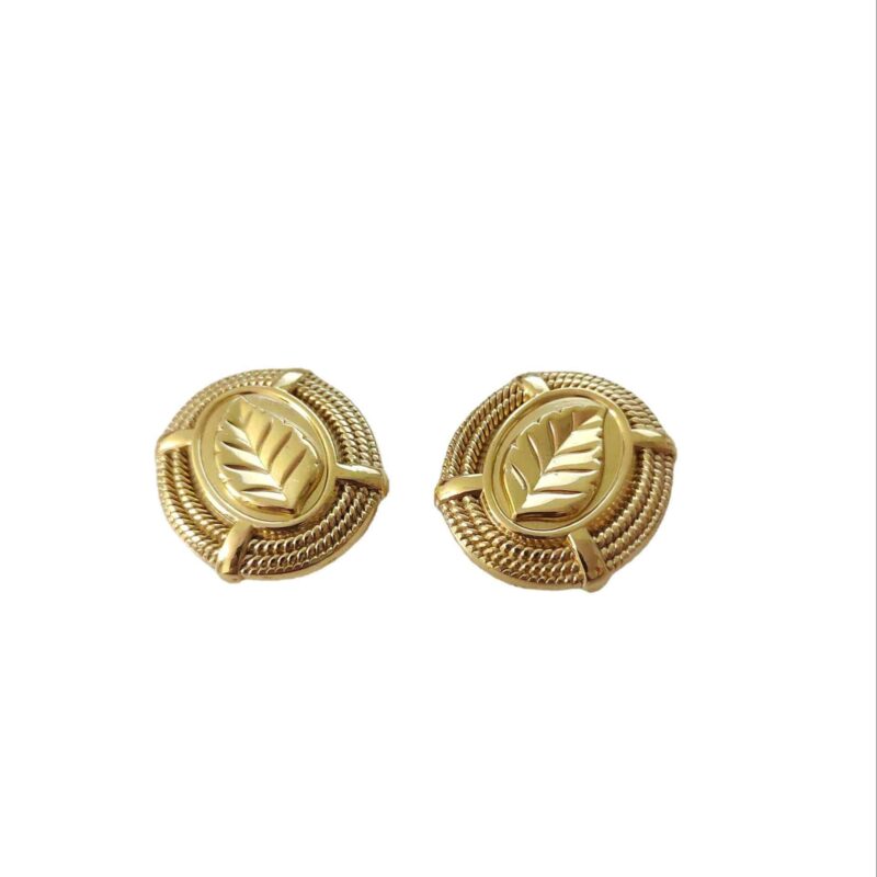 Tay nắm tủ đồng thau huy hiệu chiếc lá SBD1320 3