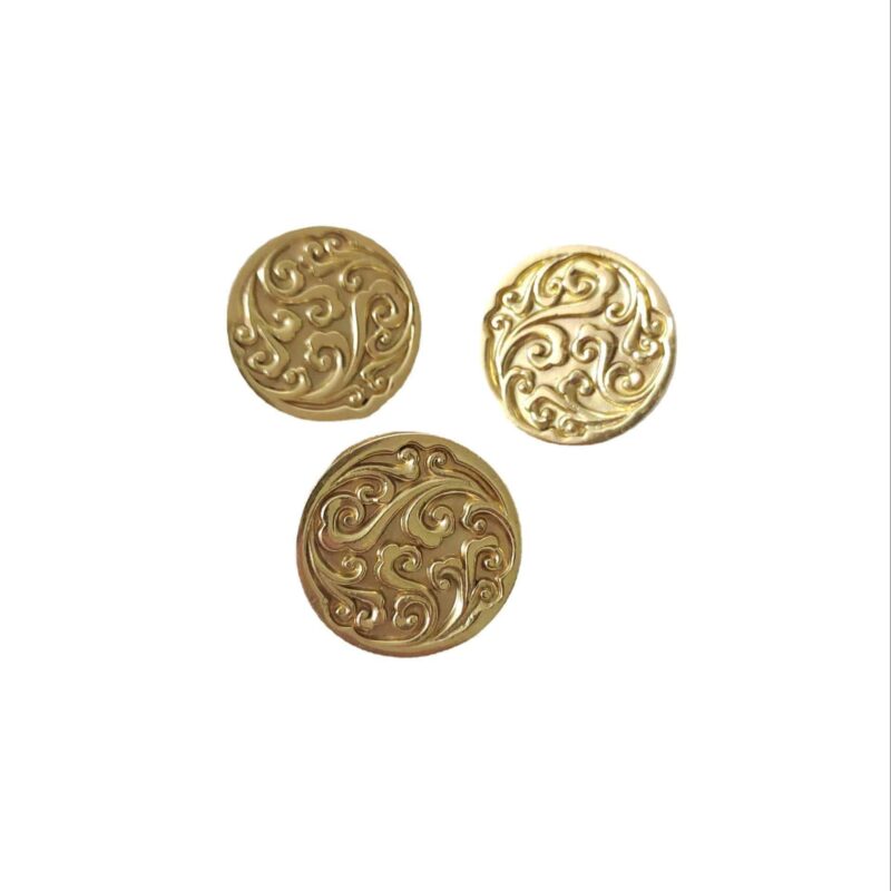 Tay nắm tủ đồng thau mặt tròn phong thần SBD9892 3