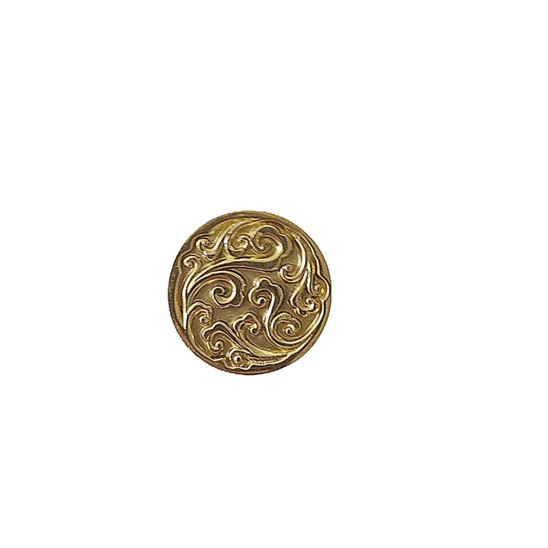 Tay nắm tủ đồng thau mặt tròn phong thần SBD9892 2