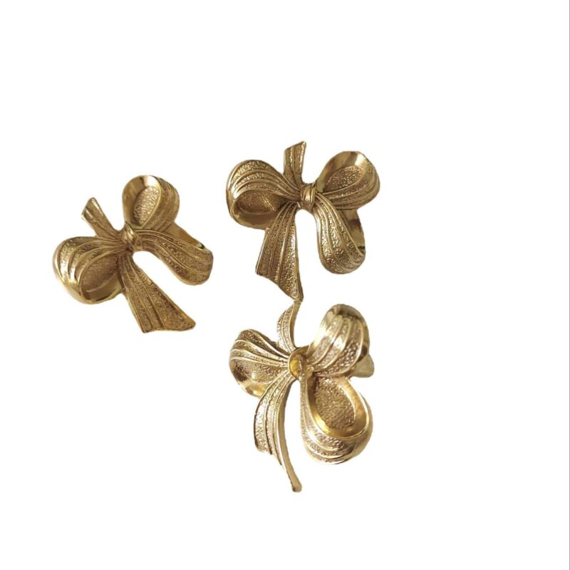 Tay nắm tủ đồng thau nơ bướm thướt tha SBD8801 3