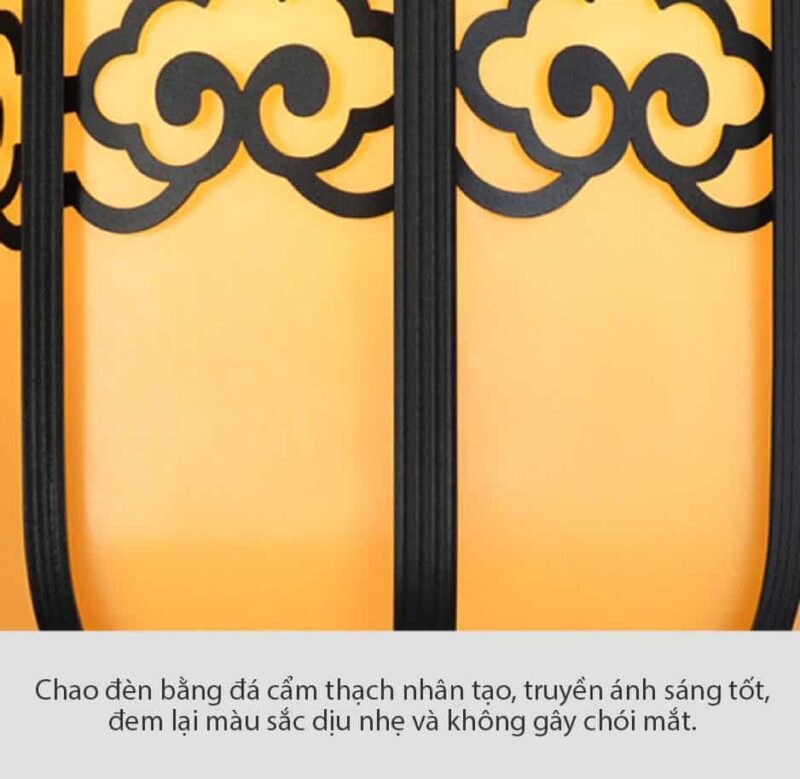Đèn thả ngoài trời cổ điển trang trí khách sạn D1012 4
