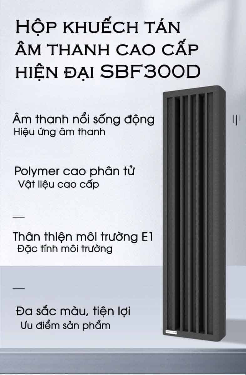 Hộp khuếch tán âm thanh cao cấp hiện đại SBF300D 10